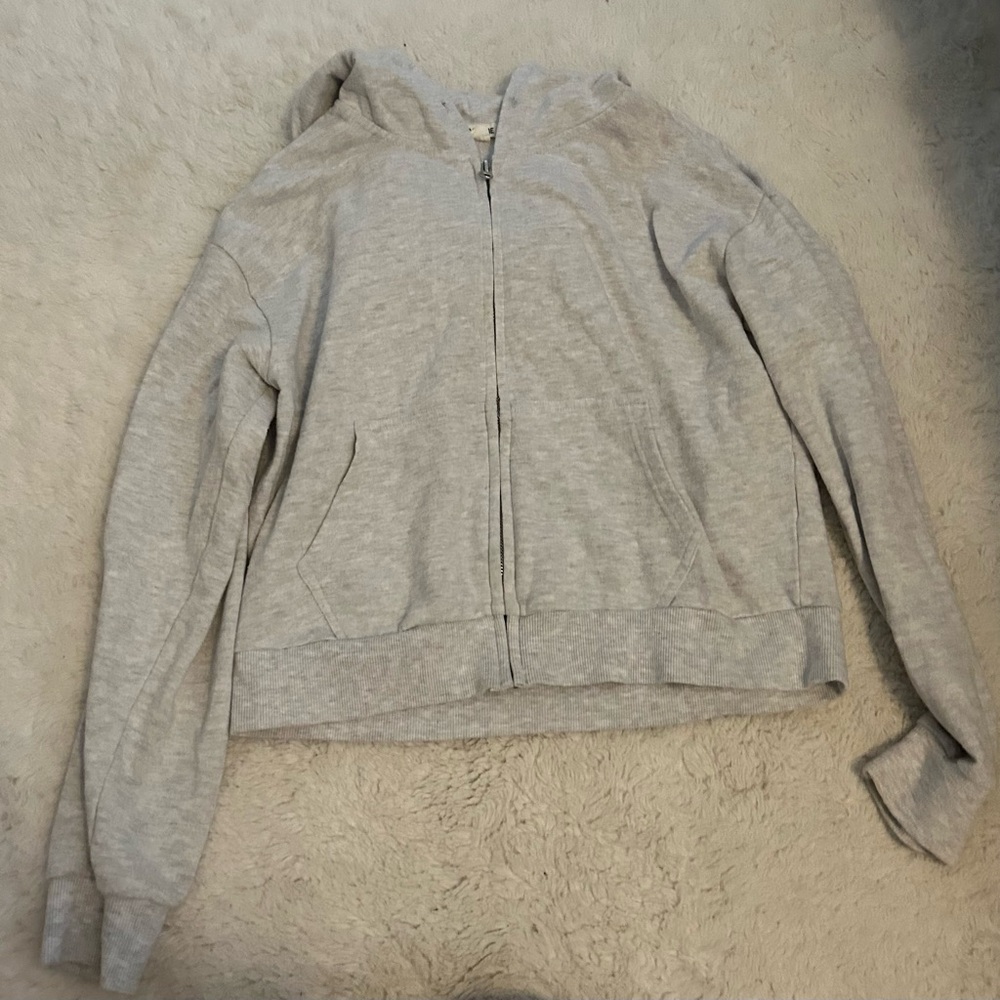Garage grey zip up